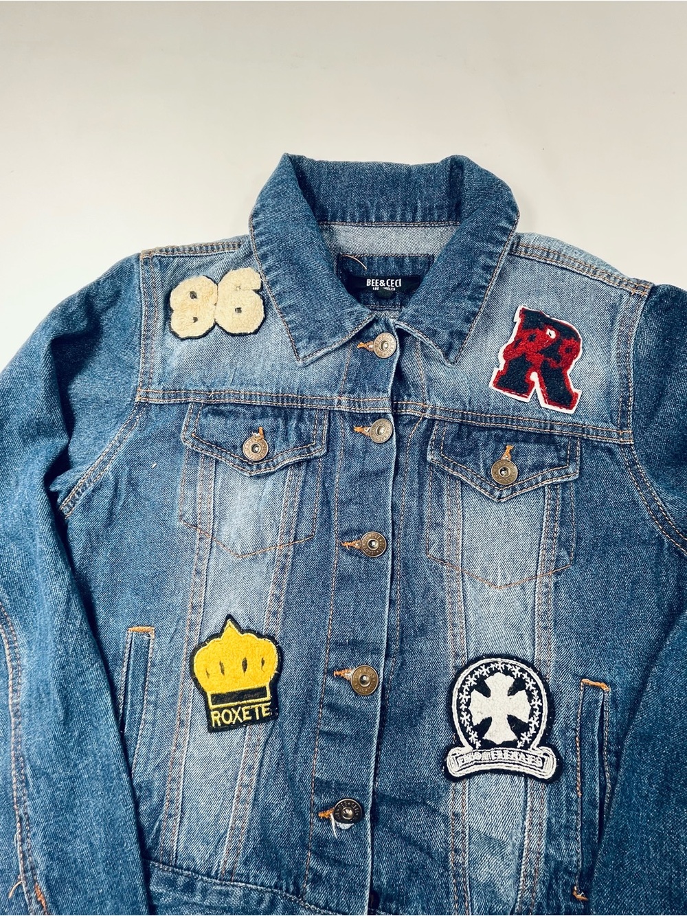BEE & CECI Los Angeles Women’s Size:M Denim Jacket